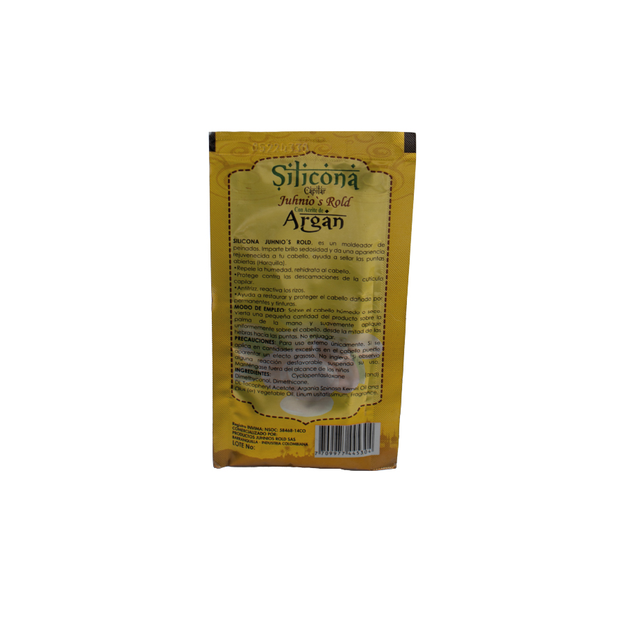 Silicona Juhnios 8ml Cosmética Argán