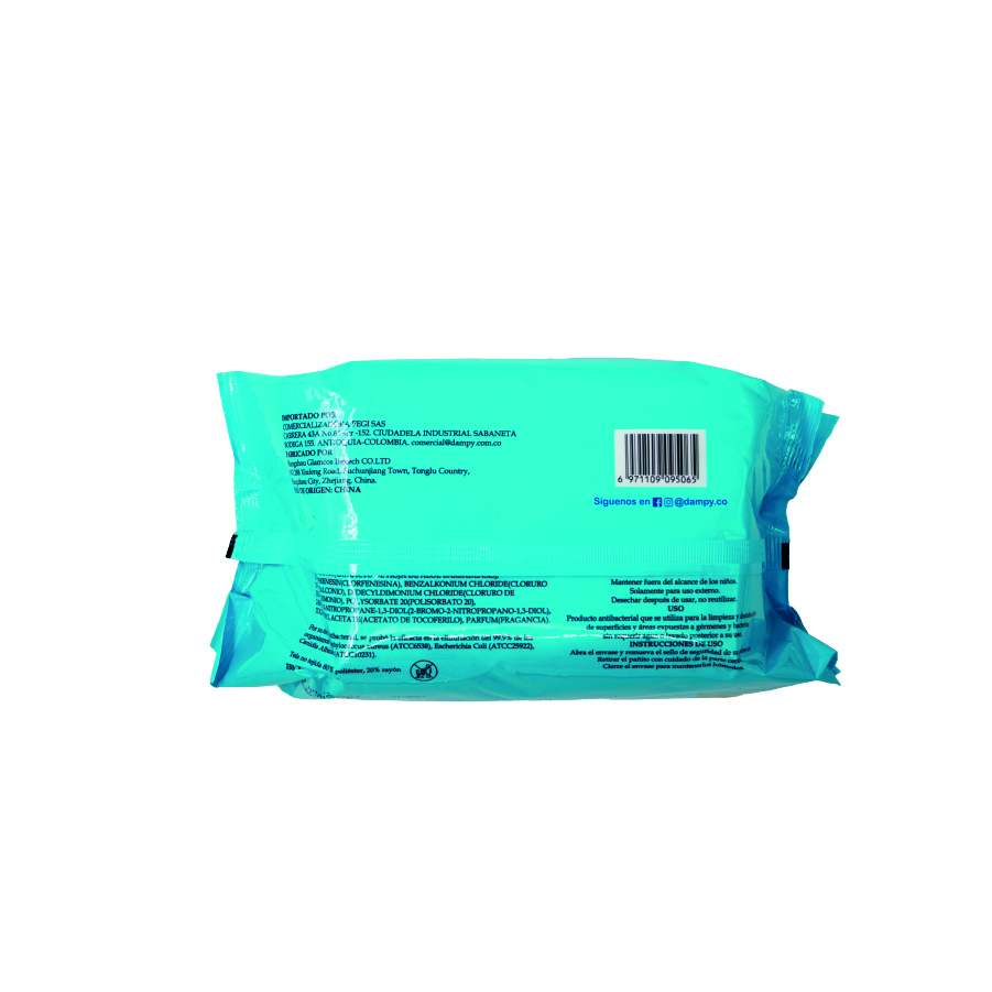 Pañitos Húmedos Azul X150 und