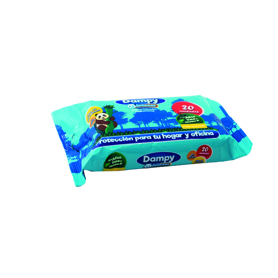 Pañitos Húmedos Azul x20 und