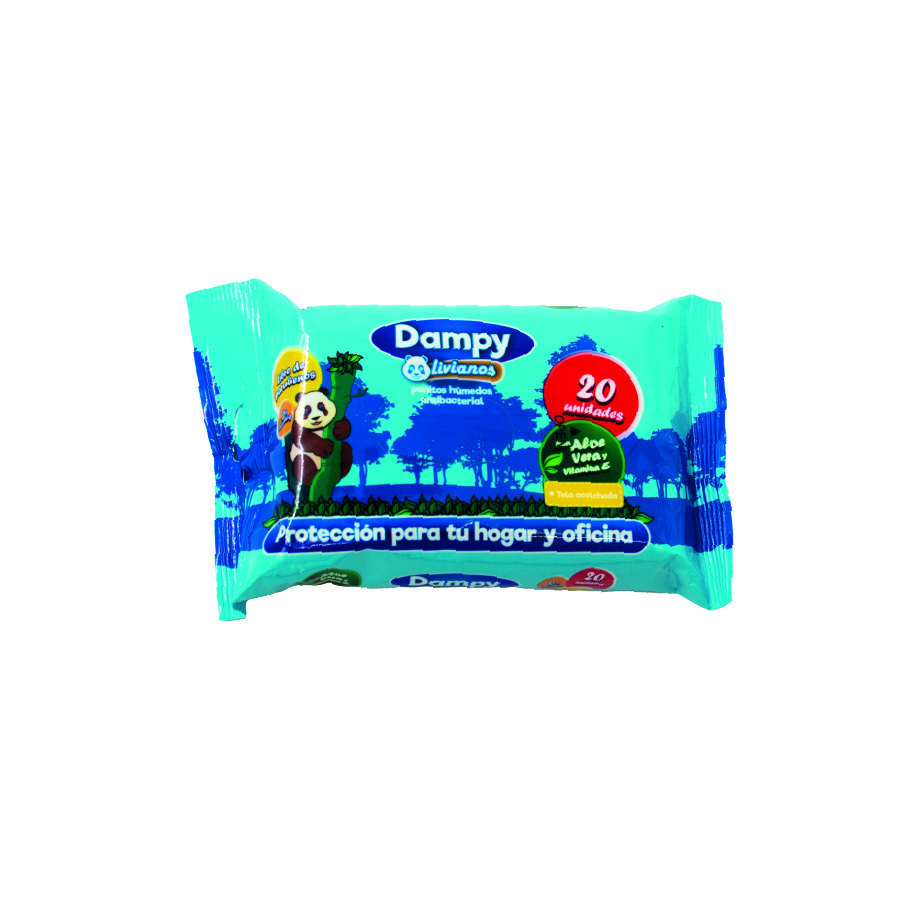 Pañitos Húmedos Azul x20 und