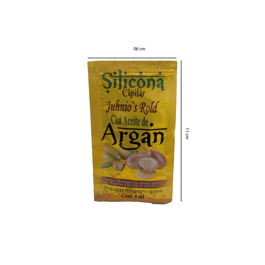 Silicona Juhnios 8ml Cosmética Argán