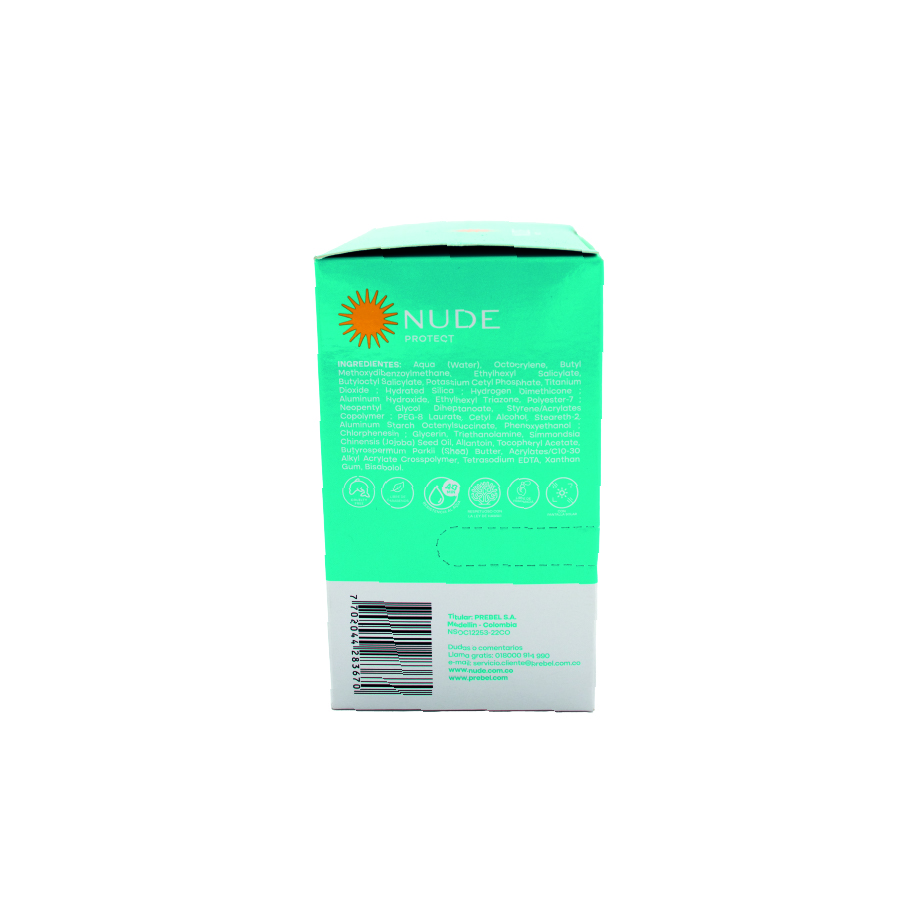 Protector Solar Cara Y Cuerpo Natural Display X24 und